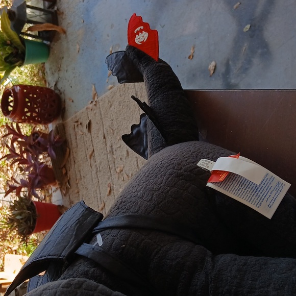 Plush BAB Toothless Dragon with Wings Dream Works How to Train Your Dragon - Picture 3 of 4